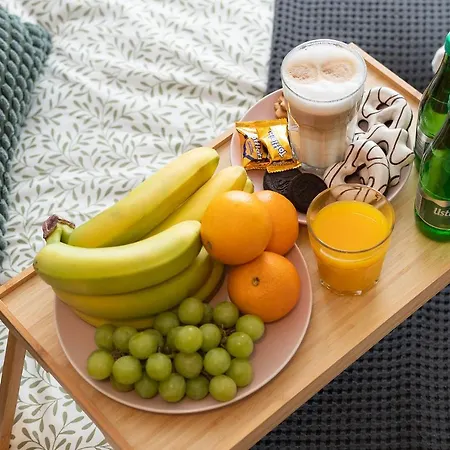 Appartement Golden Sands - Winda, 2 Sypialnie Oraz Salon, Lozeczko Turystyczne, Balkon, Play Station 5, Ekspress Do Kawy, Atlas Arena, Zoo, Fala