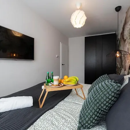 Apartamento Golden Sands - Winda, 2 Sypialnie Oraz Salon, łóżeczko Turystyczne, Balkon, Play Station 5, Ekspress Do Kawy, Atlas Arena, Zoo, Fala *