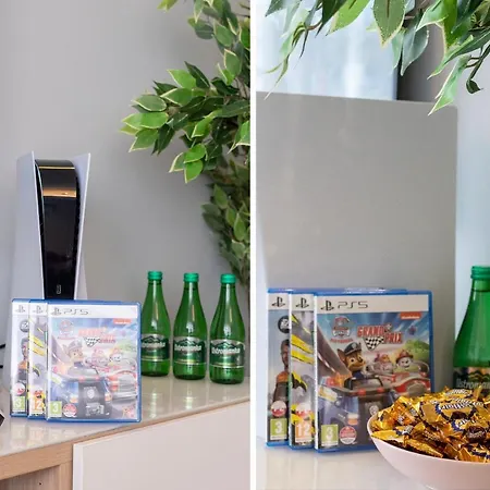 Golden Sands - Winda, 2 Sypialnie Oraz Salon, Lozeczko Turystyczne, Balkon, Play Station 5, Ekspress Do Kawy, Atlas Arena, Zoo, Fala * Łódź