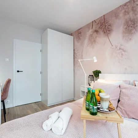 Apartment Golden Sands - Winda, 2 Sypialnie Oraz Salon, Lozeczko Turystyczne, Balkon, Play Station 5, Ekspress Do Kawy, Atlas Arena, Zoo, Fala *