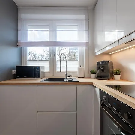 Apartment Golden Sands - Winda, 2 Sypialnie Oraz Salon, Lozeczko Turystyczne, Balkon, Play Station 5, Ekspress Do Kawy, Atlas Arena, Zoo, Fala *