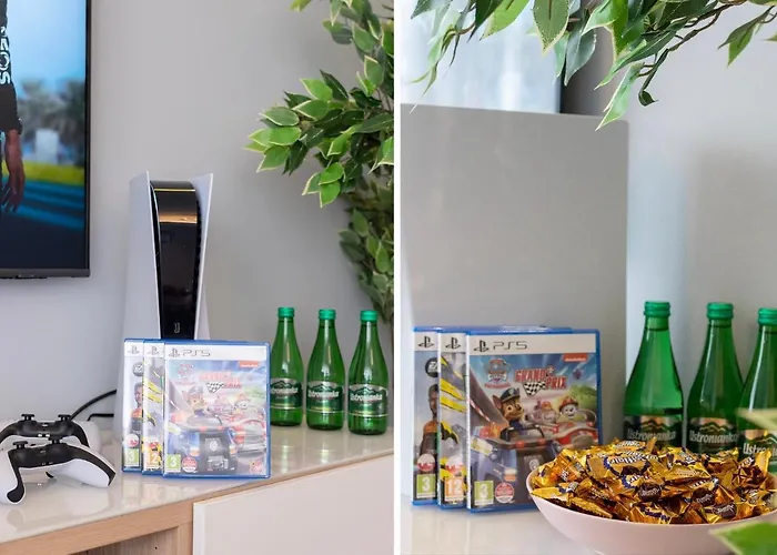 Golden Sands - Winda, 2 Sypialnie Oraz Salon, łóżeczko Turystyczne, Balkon, Play Station 5, Ekspress Do Kawy, Atlas Arena, Zoo, Fala * Łódź