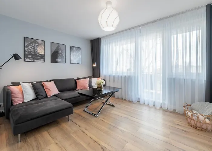 Apartment Golden Sands - Winda, 2 Sypialnie Oraz Salon, Lozeczko Turystyczne, Balkon, Play Station 5, Ekspress Do Kawy, Atlas Arena, Zoo, Fala *